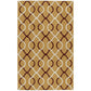 Cadena Vintage Contemporary Trellis Rug FredCo