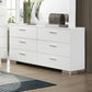 California King Bed 4 PC Set 203501KW-S4L Coaster FredCo