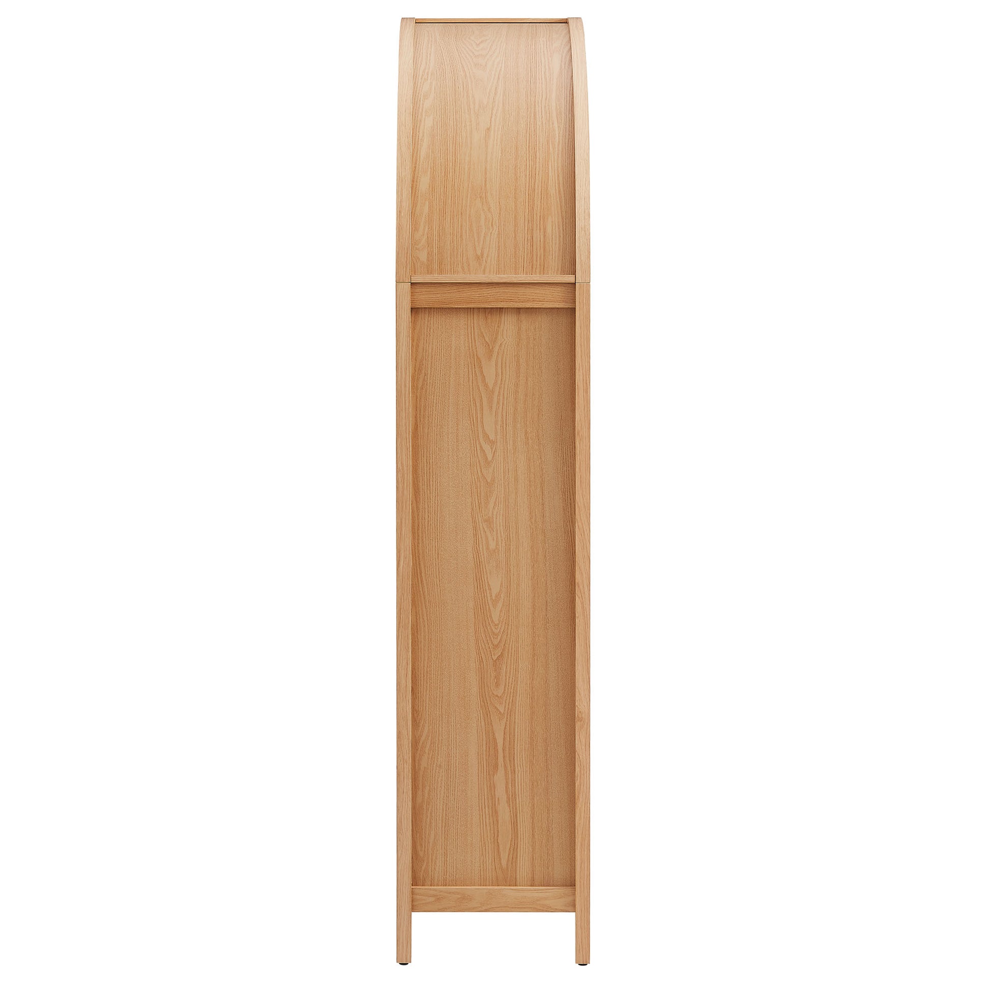 Calista 79" Tall Wide Rattan Arched Storage Cabinet by Modway EEI-7294 FredCo