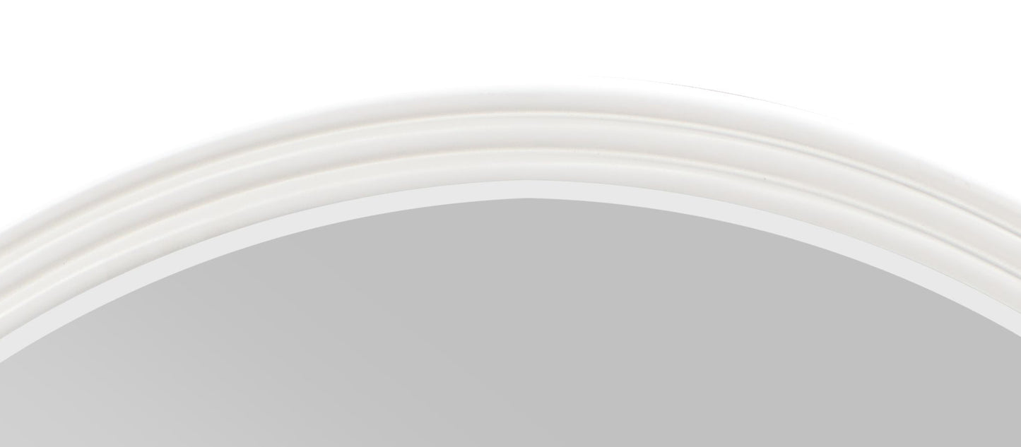 Carena Gray Round Mirror FredCo