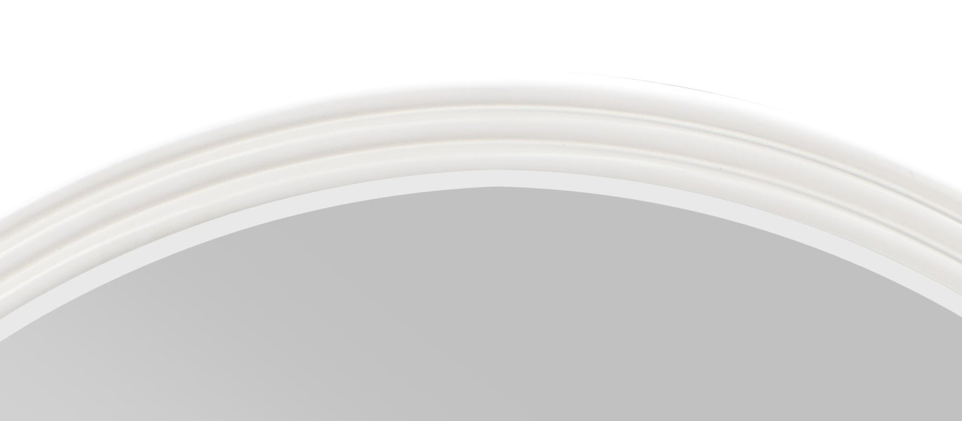 Carena Gray Round Mirror FredCo