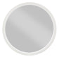 Carena Gray Round Mirror FredCo