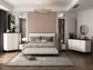 Carena Gray Round Mirror FredCo