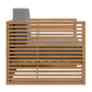 Carlsbad 3-Piece Teak Wood Outdoor Patio Set, EEI-5837 FredCo