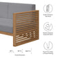 Carlsbad 3-Piece Teak Wood Outdoor Patio Set, EEI-5837 FredCo