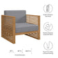 Carlsbad 3-Piece Teak Wood Outdoor Patio Set, EEI-5838 FredCo