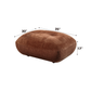 Carrick Beige Sandwich Mesh Fabric Ottoman FredCo