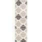 Casper Vintage Floral Damask Rug FredCo