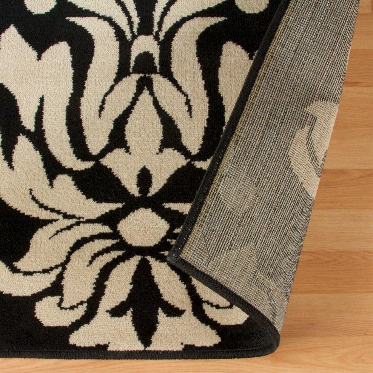 Casper Vintage Floral Damask Rug FredCo