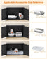 Cat Litter Box Enclosure with Removable Divider FredCo