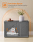 Cat Litter Box Enclosure with Removable Divider FredCo