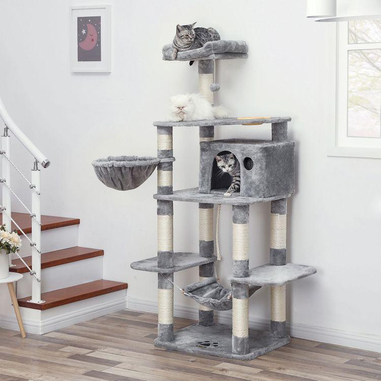 Cat Tower with Feeder