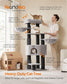 Cat Tree Gray and Black FredCo