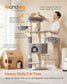 Cat Tree Gray and White FredCo