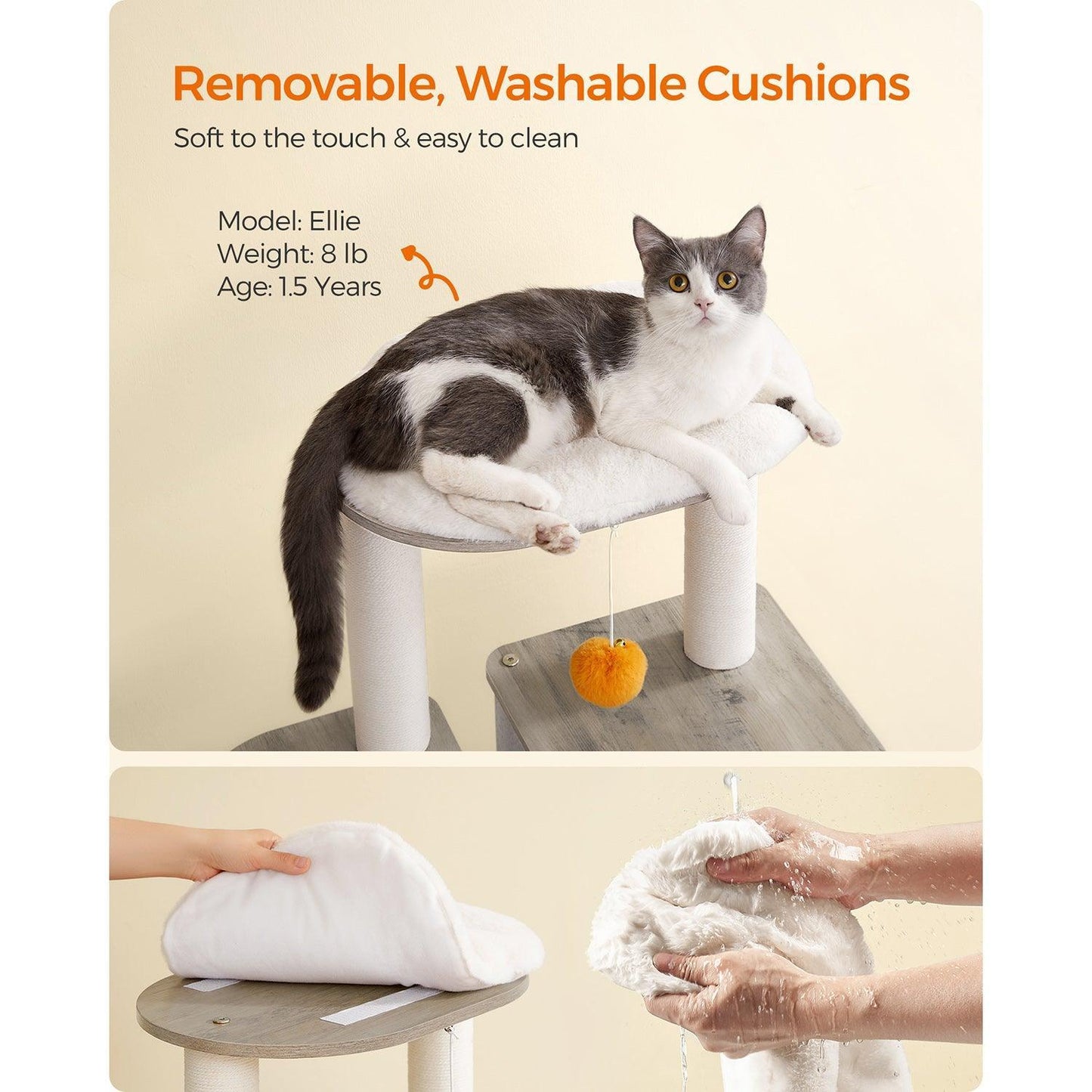 Cat Tree with Litter Box Enclosure FredCo