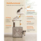 Cat Tree with Litter Box Enclosure Greige FredCo