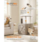 Cat Tree with Litter Box Enclosure Greige FredCo