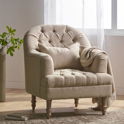 ANATASIA TUFTED CHAIR FredCo