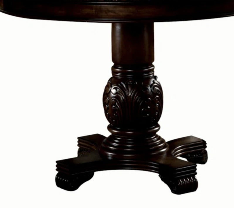 Chateau De Ville Espresso Finish Counter Height Table FredCo