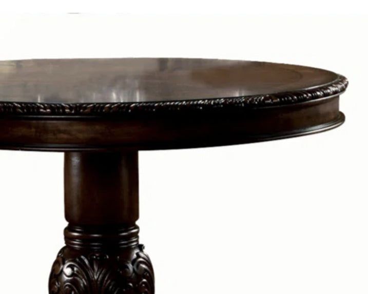 Chateau De Ville Espresso Finish Counter Height Table FredCo