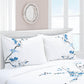 Cherry Garden 100% Cotton Embroidered Floral Bird Duvet Cover Set FredCo
