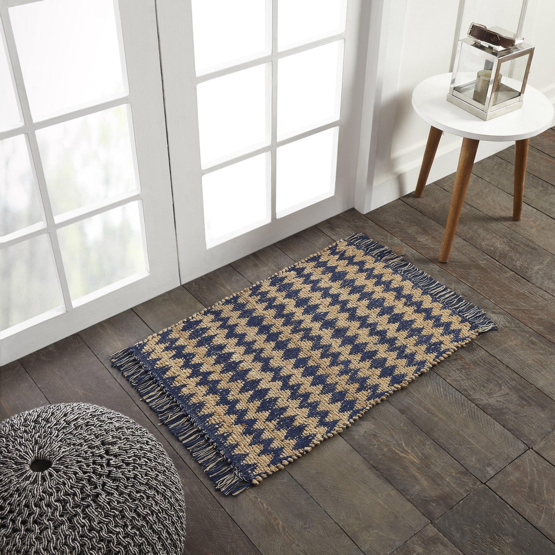 Chevron Eco-Friendly Hand Woven Jute Rug FredCo