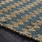 Chevron Eco-Friendly Hand Woven Jute Rug FredCo