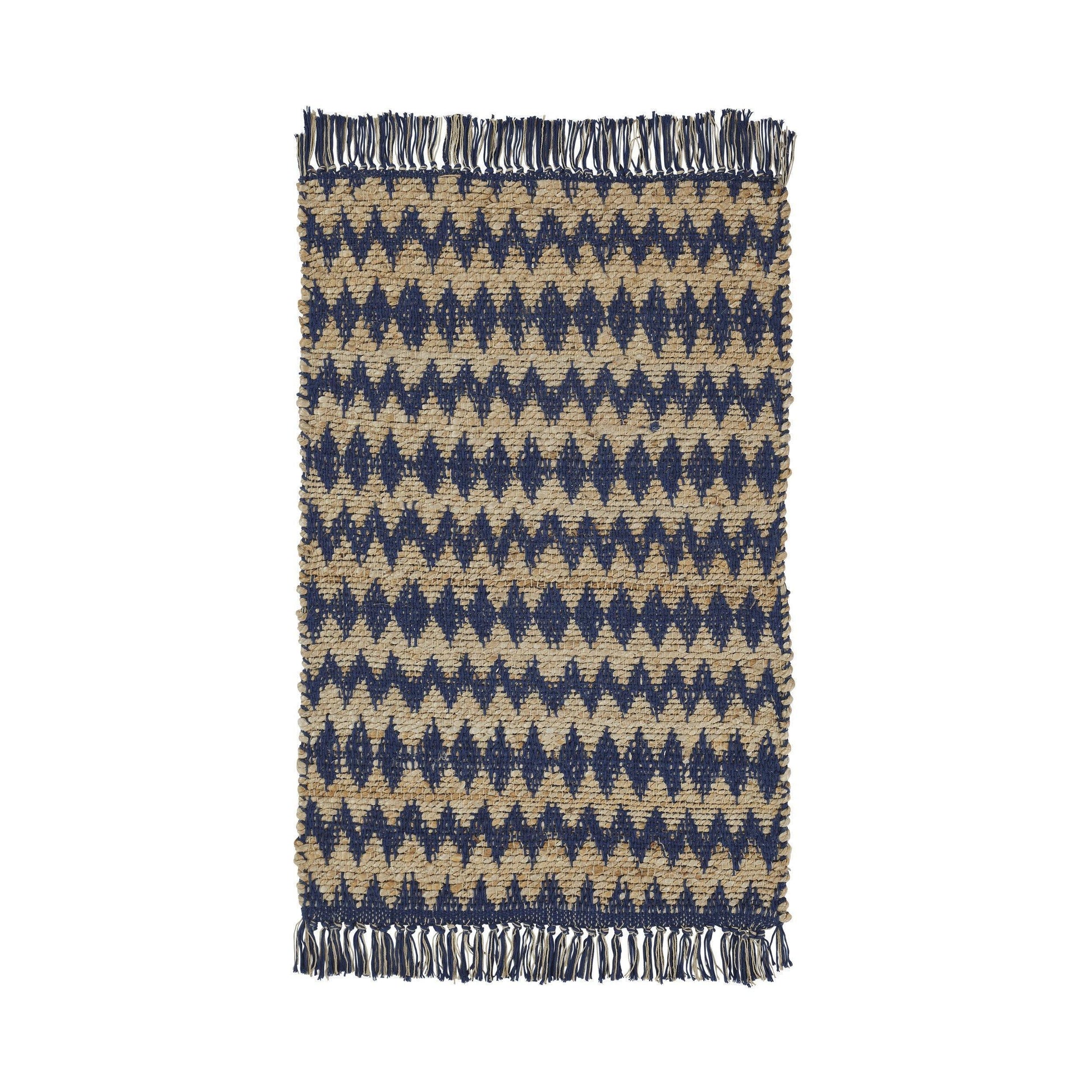 Chevron Eco-Friendly Hand Woven Jute Rug FredCo