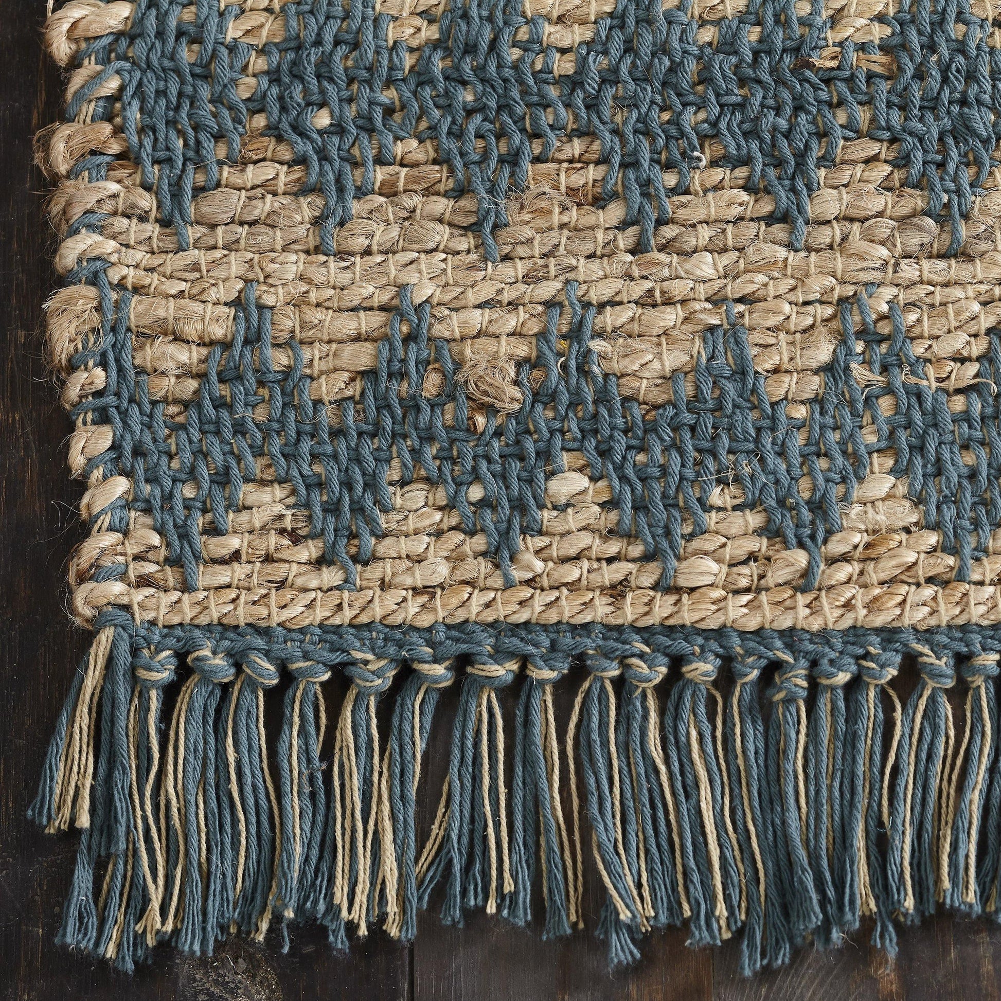 Chevron Eco-Friendly Hand Woven Jute Rug FredCo