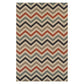 Chevron Indoor/Outdoor Modern Geometric Weather-Resistant Rug FredCo