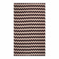 Chevron Zig-Zag Wavy 100% Cotton Printed Rug FredCo