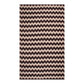 Chevron Zig-Zag Wavy 100% Cotton Printed Rug FredCo