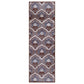 Chloe Non-Slip Nylon Foldable Modern Floral Damask Rug FredCo