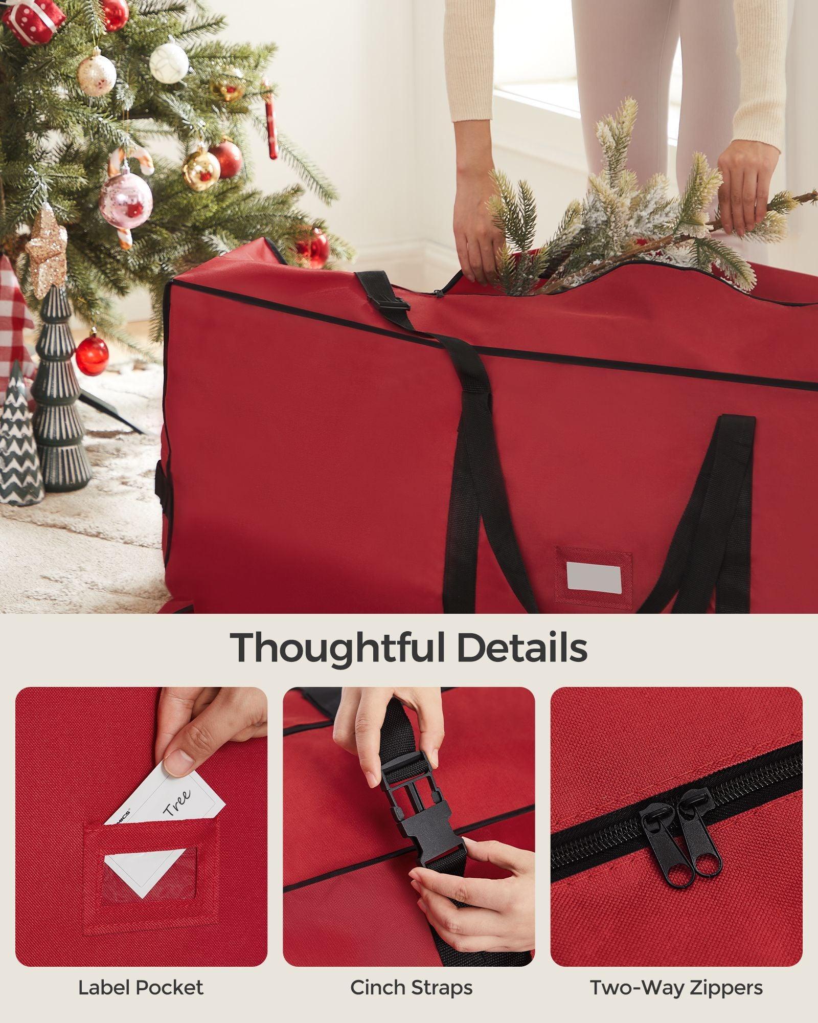 Christmas Tree Storage Bag with 1.6-Inch Wheels FredCo