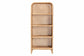 Chusi Natural Rattan Decorative Shelf FredCo