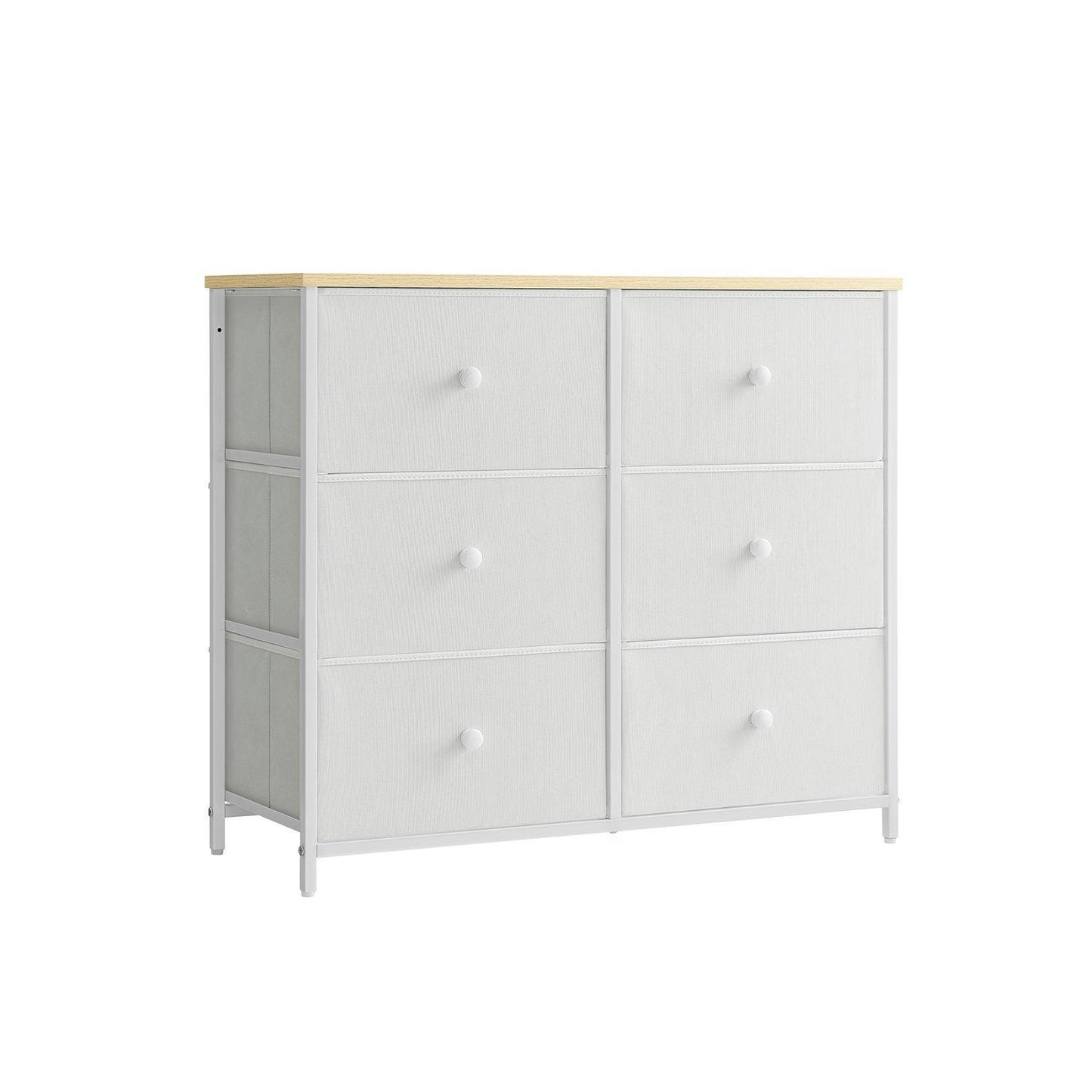 Closet Fabric Dresser with Metal Frame FredCo