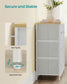 Closet Fabric Dresser with Metal Frame FredCo