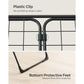 Clothes Drying Rack with Gullwings Black FredCo