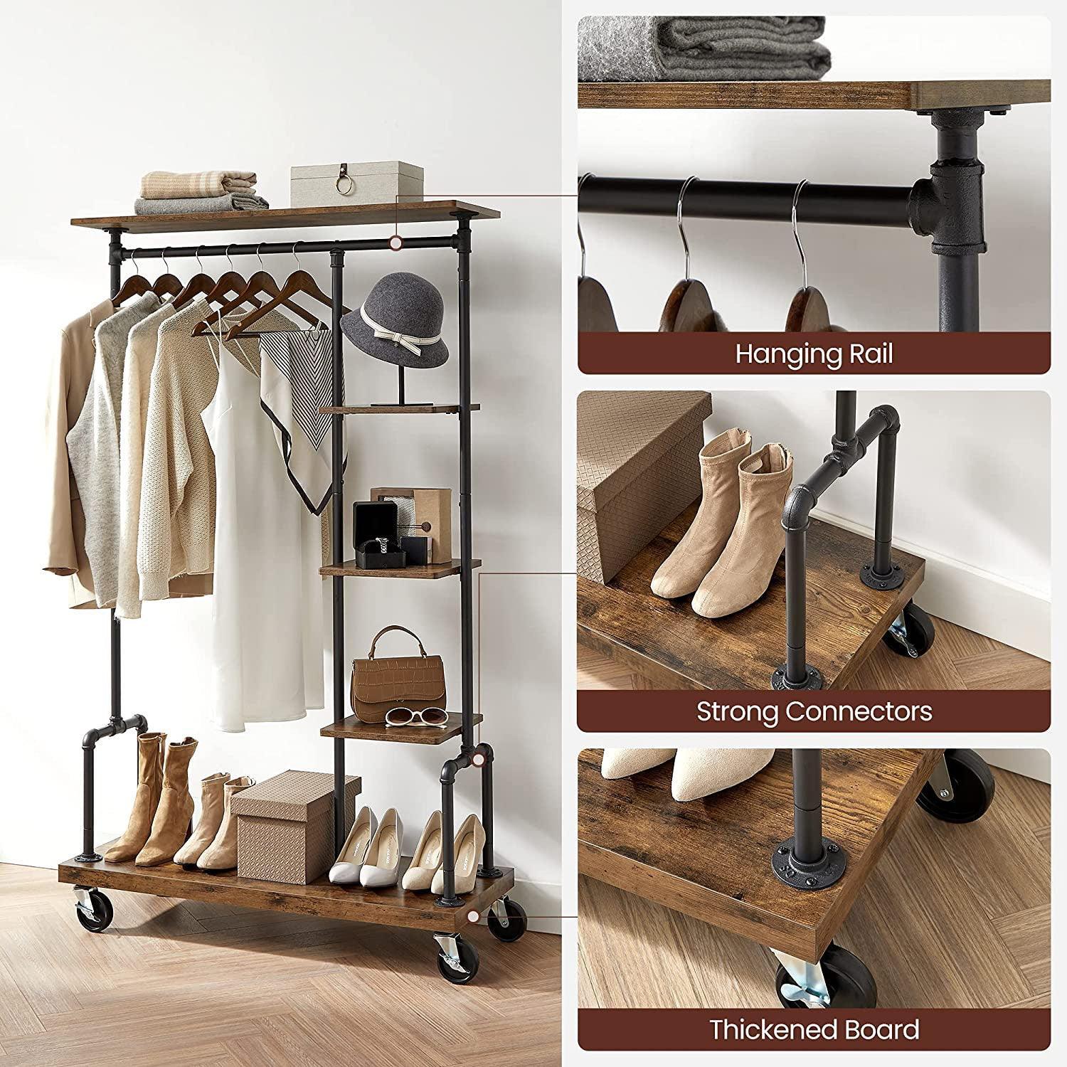 Clothes Rack on Wheels FredCo