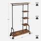 Clothes Rack on Wheels FredCo