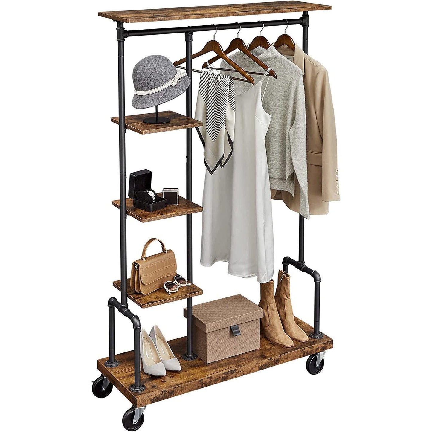 Clothes Rack on Wheels FredCo