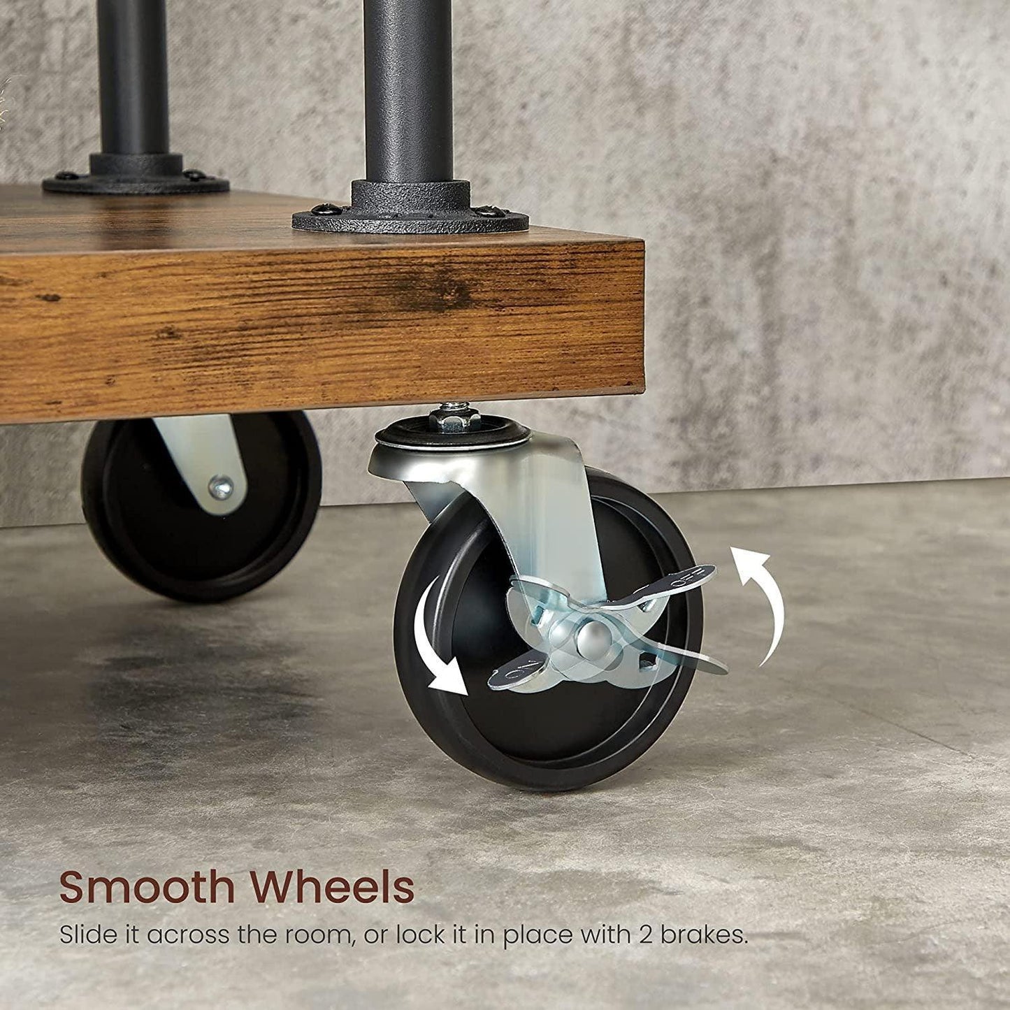 Clothes Rack on Wheels FredCo