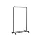 Clothes Rack with Wheels Black FredCo