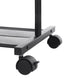 Clothes Rack with Wheels Black FredCo