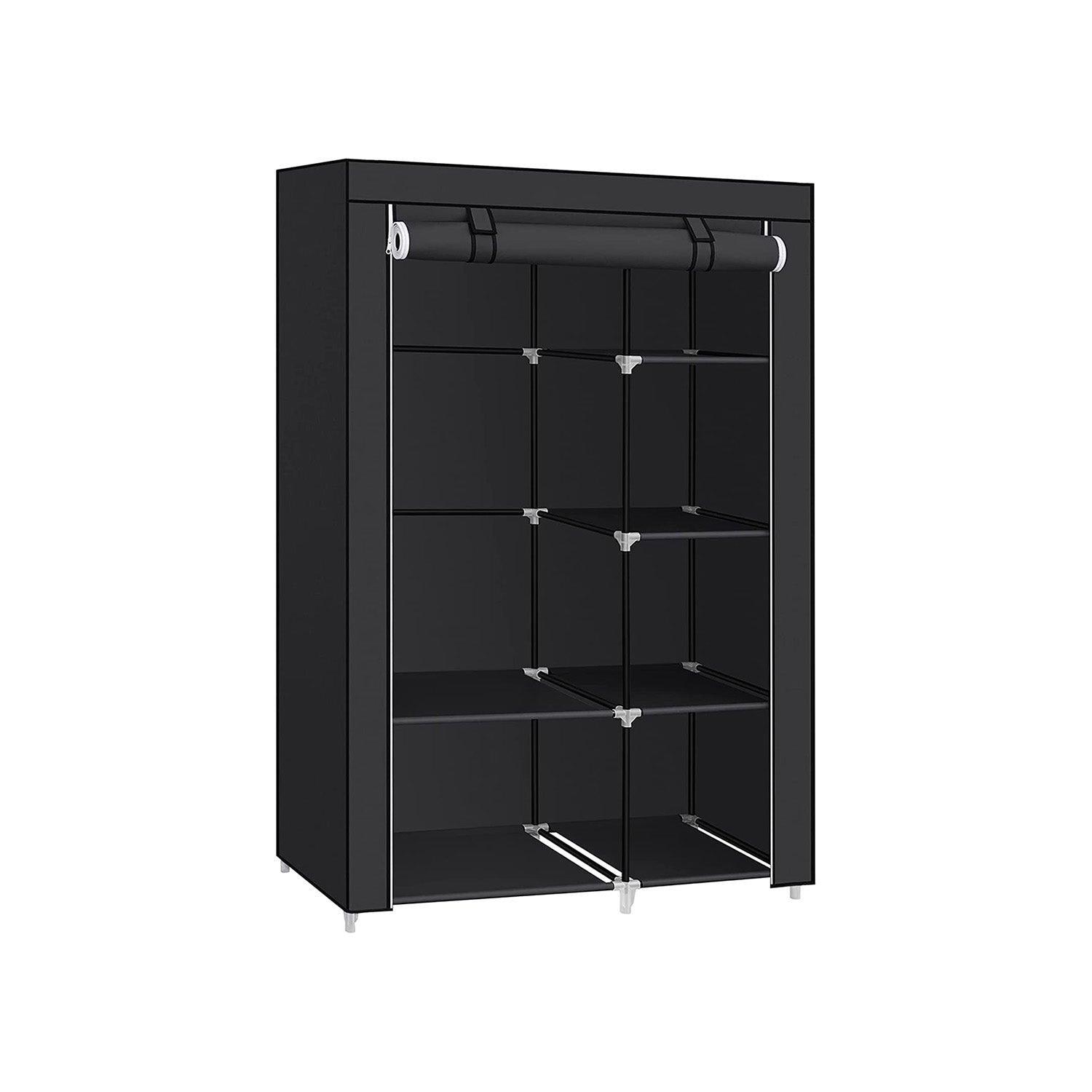 Clothes Storage Organizer with Hanging Rail FredCo