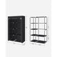 Clothes Storage Organizer with Hanging Rail FredCo