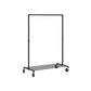 Clothing Rack on Wheels Black FredCo