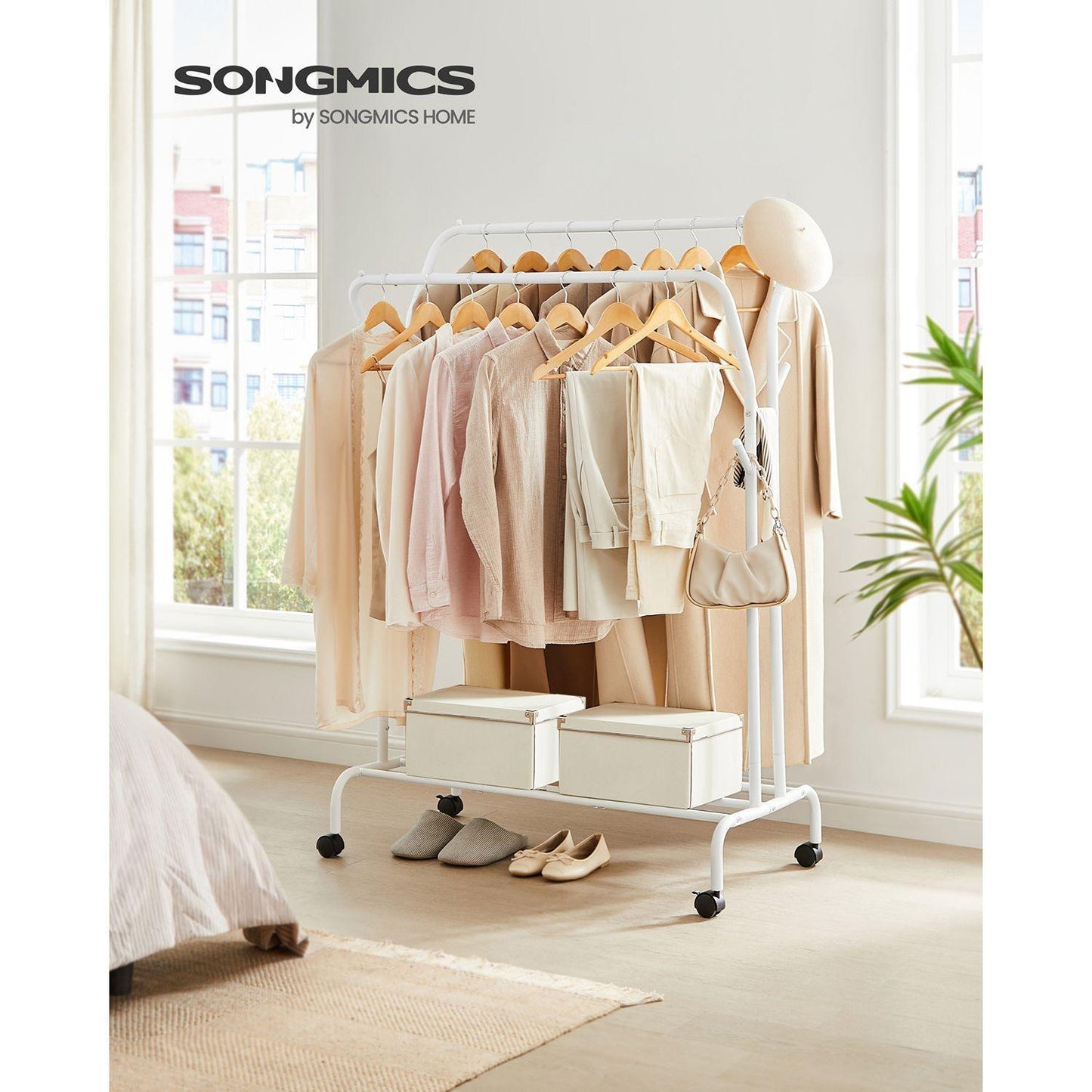 Clothing Rack with Metal Frame FredCo