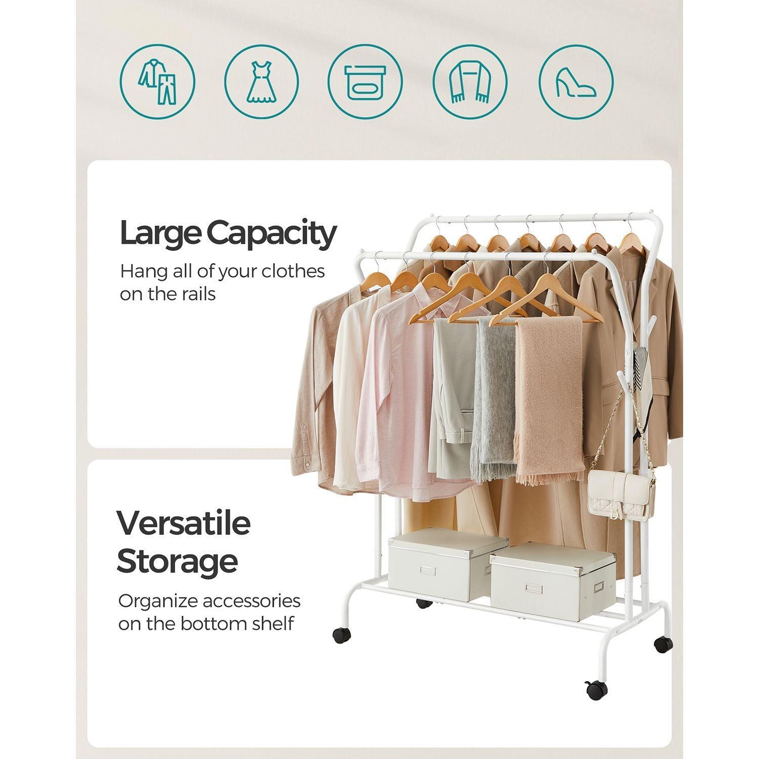 Clothing Rack with Metal Frame FredCo