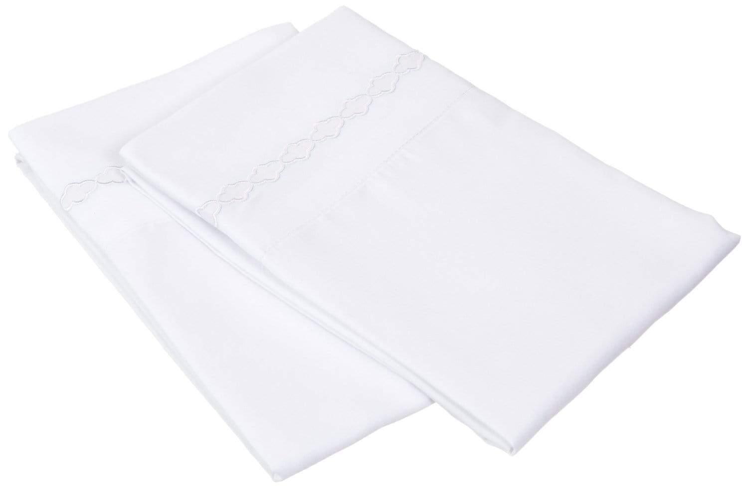 Clouds Embroidery Microfiber Pillowcases FredCo